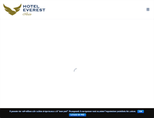 Tablet Screenshot of hoteleverestarco.it